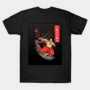 samurai, Nanakorobi yaoki T-Shirt